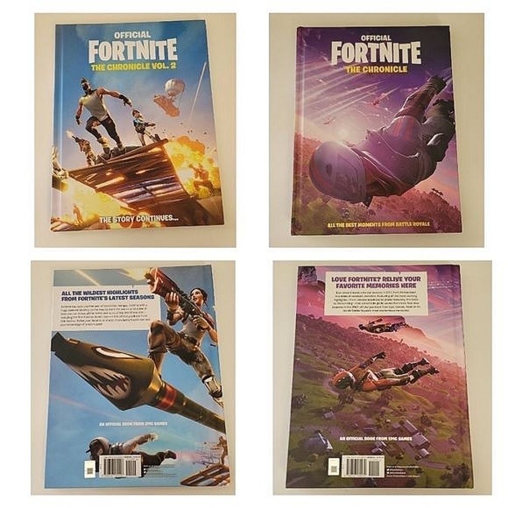 𝅺Official Fortnite The Chronicle Vol. 1 & Vol. 2 Hardcover Books #485